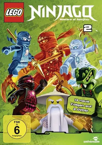 LEGO NINJAGO - Masters of Spinjitzu - 2 (2013) * 2 DVD * NEU * OVP