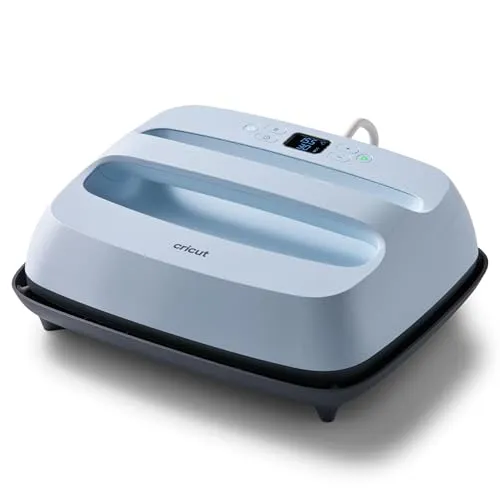 Cricut EasyPress 3 | Heizplatte 30 cm x 25 cm - Drucker mit präziser Temperaturkontrolle bis 205 °C, ideal für Sweatshirts, Banner und mehr. Verbindet sich über Bluetooth mit der Cricut Heat App für einfache Nutzung.