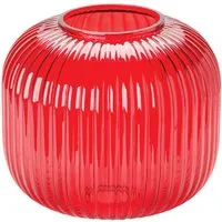 Orion Lightstyle Glas Lampenschirm Ø 200 mm Rot E27 in rot von ORION LIGHTSTYLE