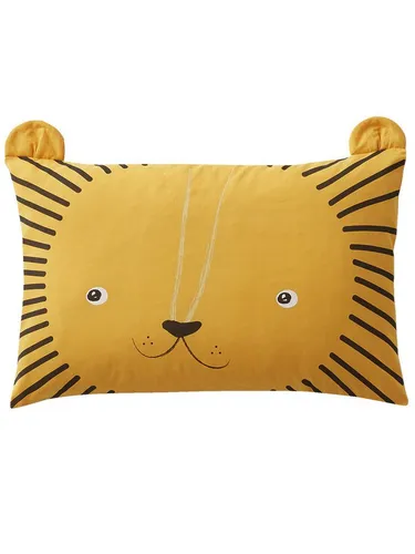 vertbaudet Bettwäsche Baby Kissenbezug TANSANIA, Baumwolle in beige von vertbaudet