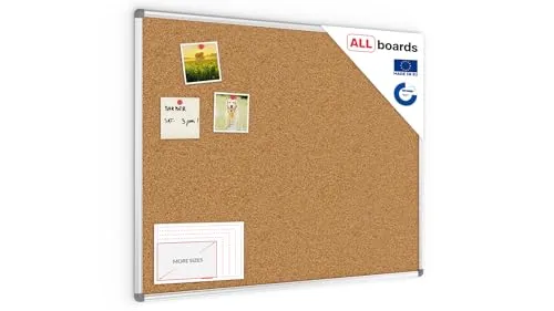 ALLboards Pinnwand 100 x 80 cm aus Naturkork von ALLboards