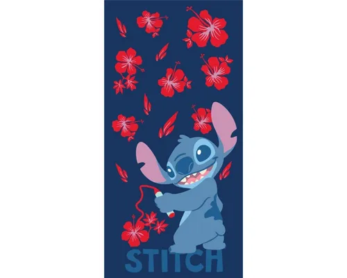 Aymax sprl Strandtuch Disney Lilo & Stitch Badehandtuch aus 100% Baumwolle 70x140 cm