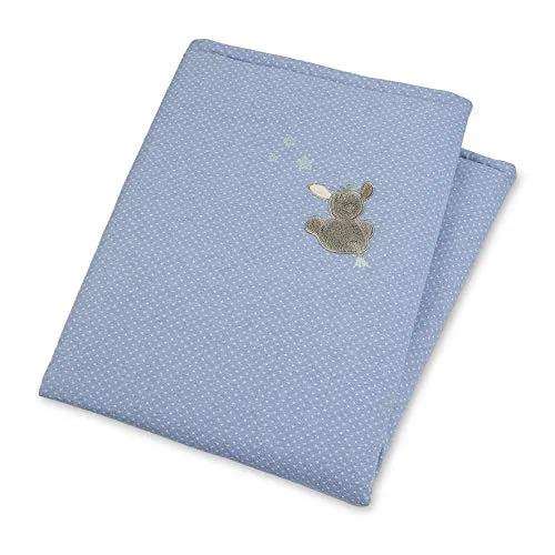 Sterntaler Schmusedecke Esel Emmi - Wattierte Kuscheldecke für Babys - Kuscheldecke mit süßem Esel Emmi Motiv, ideal für eine gemütliche und warme Atmosphäre im Babyzimmer.