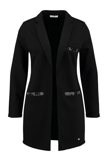 Key Largo Damen Vera Jacket Strickjacke, Black (1100), S
