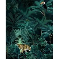 Komar Vlies Fototapete Jungle Night