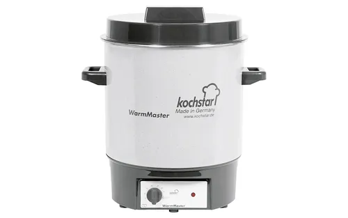 kochstar WarmMaster Einkocher COOKWARE - Edelstahl Einkochgerät - Töpfe, hochwertiger Edelstahl, 1800 W Leistung für schnelles Einkochen, ideal für große Mengen und einfache Handhabung.