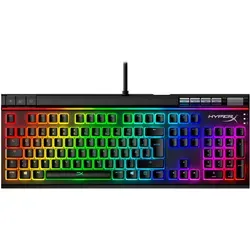 HyperX Alloy Elite 2 - Mechanische Gaming-Tastatur mit RGB-Beleuchtung, Pudding Keycaps und Mediensteuerung für ein verbessertes Gaming-Erlebnis