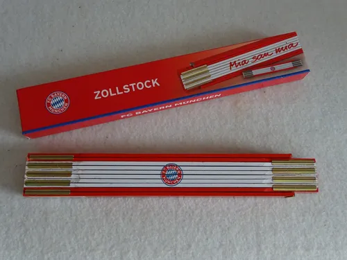 FC Bayern München Zollstock 2 Meter-Logo-