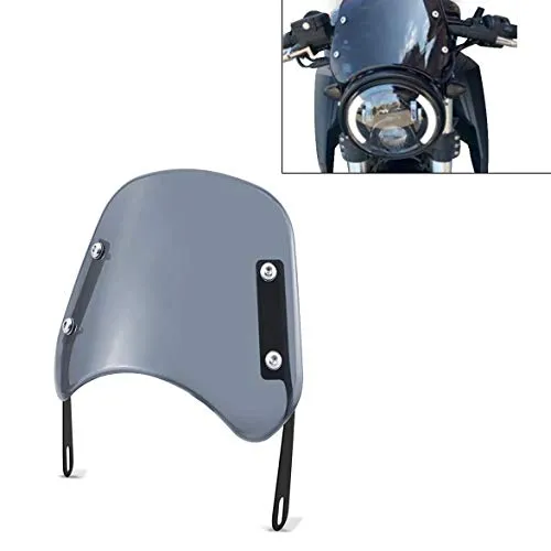 Windschutzscheibe für Honda NTV 650 Revere FB3 rauchgrau