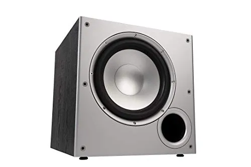 Polk Audio PSW10E Aktivsubwoofer für Heimkino Soundsysteme und Musik, 10