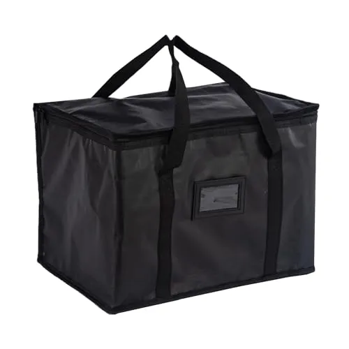 COACOM 1 Stück Lebensmittelliefertasche, Tragbare Lunchtasche, Große Thermotasche, Tragbare Picknicktasche, Catering-Kühltasche, Geeignet Für Catering, Picknicks, Lebensmittellieferung Usw. (50 L)