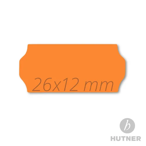 15.000 Preisauszeichner Etiketten 26x12 mm leuchtorange