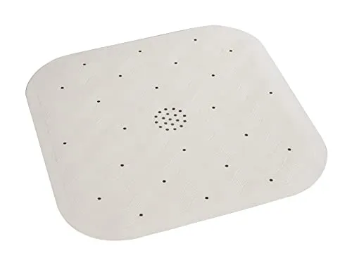 WENKO Duscheinlage Natur-Kautschuk Beige