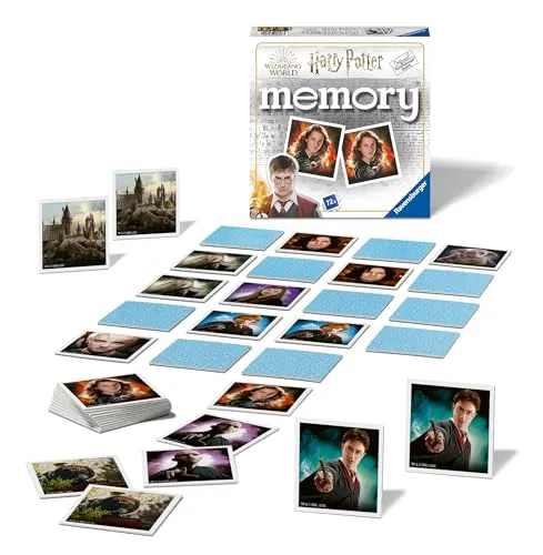 Ravensburger 20648 - Harry Potter memory, der Spieleklassiker für alle Harry Potter Fans, Merkspiel für 2-8 Spieler ab 4 Jahren