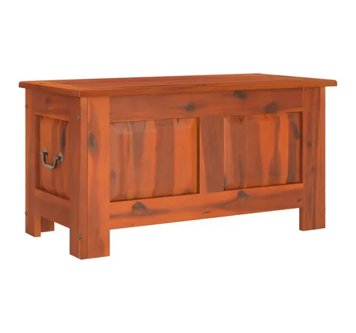 vidaXL Truhe mit Deckel aus Akazienholz