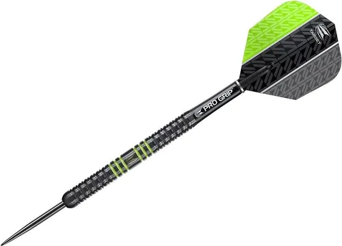 EVOLUTION Dartpfeil Steeldart Target VAPOR 8 Black Green Steeltip 21g