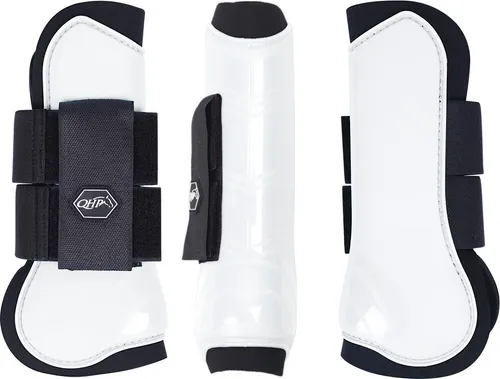 Gamaschen Hartschalengamaschen Pferdeschutz QHP - 3 Größen, 13 Farben - Sonstige Reitausrüstung mit Hartschalengamaschen und Neoprenfutter für optimalen Schutz vor Verletzungen. Leicht anzubringen und in auffälligen Farben erhältlich.