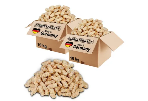 Öko-Anzündwolle 20 kg von Fabrikverkauf