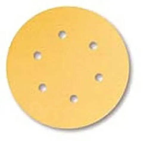 Mirka Gold 150mm Stick 6L P240 - 100 Stück Schleifscheiben - Zubehör für Elektrowerkzeug: Hochwertige Mirka Gold Schleifscheiben mit 150mm Durchmesser, hohe Schleifleistung und lange Standzeit für effizientes Arbeiten.