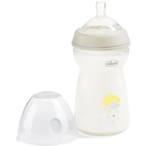 Chicco Natural Feeling Neutral Babyflasche 6m+ 330 ml
