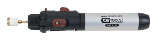 KS Tools Gaslötkolben mit Piezozündung - 960.1161 - Lötgeräte, tragbarer Gaslötkolben mit Piezozündung für präzises Löten und schnelles Aufheizen, ideal für Bastler und Profis.