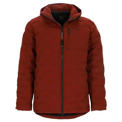 Dry Fashion Herren Steppjacke Esbjerg gefüttert in braun von Dry Fashion