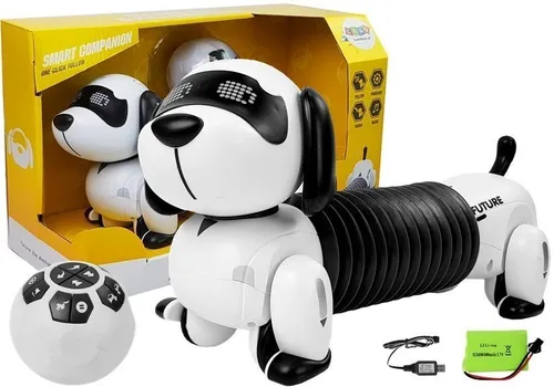 Interaktiver Roboterhund, ferngesteuerter Musik Sound, Fernbedienungsball