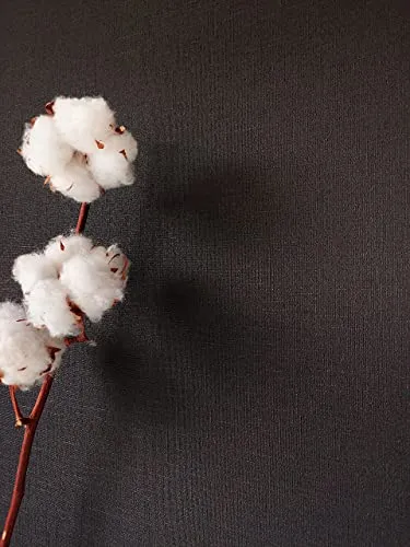 Newroom Tapete Schwarz Vliestapete Einfarbig - Unitapete Uni Stoff-Optik Textil-Optik Modern Leinen-Optik Struktur inkl. Tapezier-Ratgeber