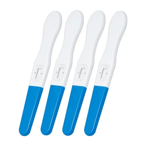 EUROPAPA® Schwangerschafts 1/2/3/4ER-PACK, Frühschwangerschaftstest, Über 99% Genauigkeit, 25 mlU/ml Sensitivität, Schnellerkennung in 5 Minuten, hCG Selbsttest