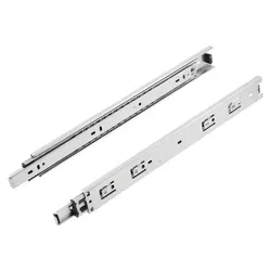 SOTECH Vollauszug KV-50 – Nennlänge 300 mm, Zargenhöhe 45 mm, Traglast 50 kg, KV-50-H45-300 (2 Stück) - Grau