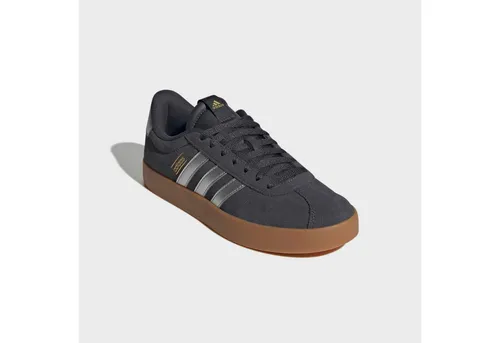 adidas VL COURT 3.0 Sneaker grau 39 1/3 EU - Sportlicher Sneaker im angesagten Design, aus hochwertigem Leder und Synthetik, ideal für Fitness und Alltag. Fällt klein aus – bitte eine Größe größer bestellen.