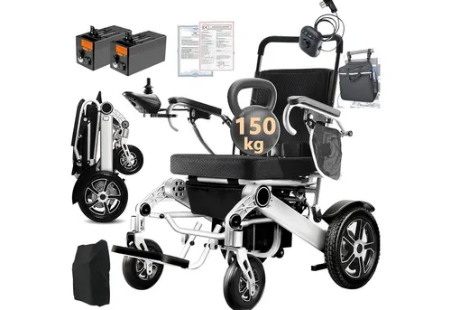 Faltbarer Elektrorollstuhl WEYRAL mit 40 km Reichweite