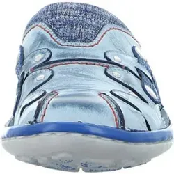 Krisbut 2220-7 Damen-Schnürhalbschuhe Größe 40 blau