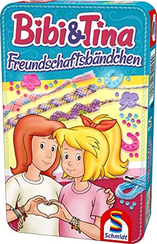 Schmidt Spiele Bibi & Tina 51404 Bibi und Tina, Freundschaftsarmbänder, Türkis