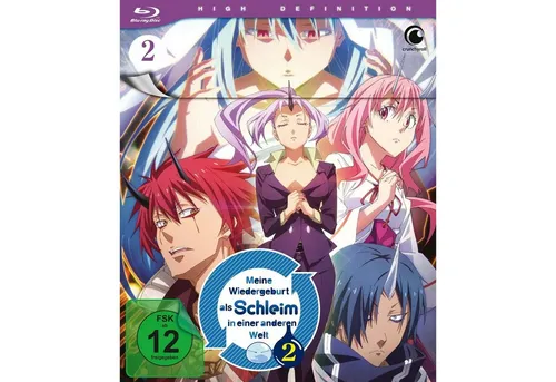 Meine Wiedergeburt als Schleim in einer anderen Welt - Staffel 2 - Vol.2 - [Blu-ray] - Anime-Film für Fans, spannende Fortsetzung der beliebten Serie, freigegeben ab 12 Jahren.