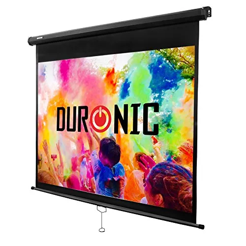 Duronic MPS70 Leinwand | 4:3 Rolloleinwand 70