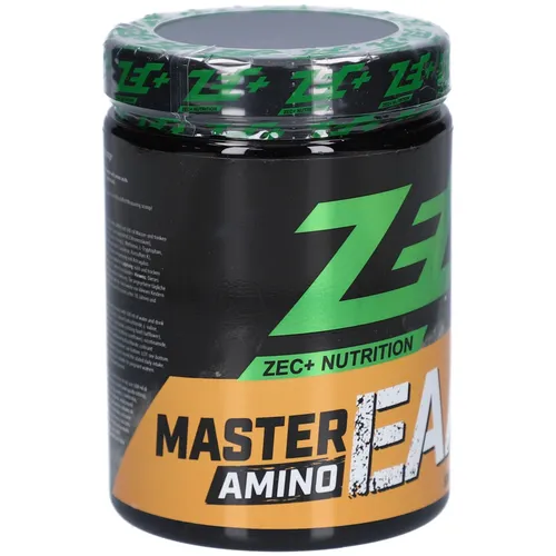 ZEC+ AMINO EAA Aminosäure Pulver Orangen-Limonade - Aminosäure-Pulver für Shakes, ideal zur Unterstützung bei intensiven Trainingseinheiten. Leicht löslich und in leckerer Orangen-Limonade erhältlich.