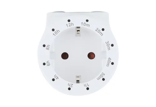 Schwaiger Tageszeitschaltuhr 661569 - Praktische Steckdosentimer mit LED-Anzeige zur energiesparenden Steuerung elektrischer Geräte. Einfach die Zeit einstellen und automatisch abschalten – ideal für Haushaltsgeräte und Beleuchtung.