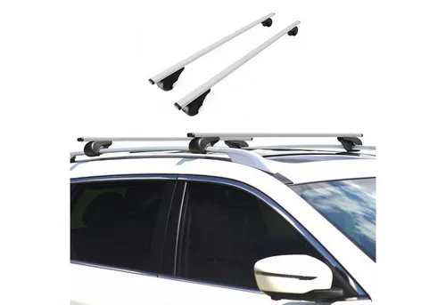 OMAC Dachträger Gepäckträger für VW Touran 2003-2015 - Dachgepäckträger aus leichtem Metall, wasserdicht und abnehmbar. Ideal für vielseitige Transportlösungen, egal ob für Fahrräder oder Skiausrüstung.