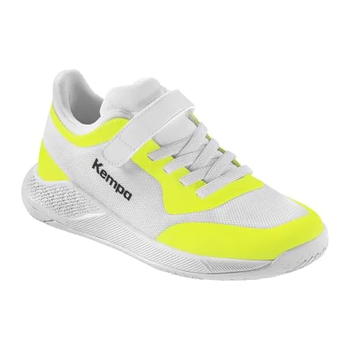 Kempa Kourtfly Kids Electrify Handballschuh 29 EU - Laufschuhe für Kinder, Größe 29, mit hervorragender Dämpfung und optimalem Halt für junge Handballspieler.