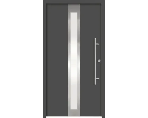 Produktbild Splendoor Haustür ATHENE Aluminium 1000x2100 mm Anthrazitgrau DIN Rechts (nach i