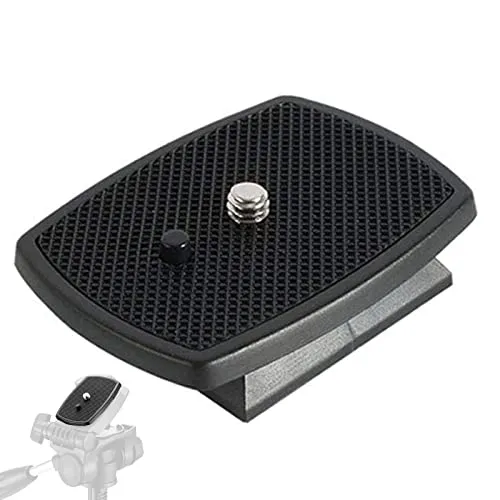 Olakin Universelle Kamera-Schnellwechselplatte mit 1/4 Zoll Schraube für die Meisten Stative