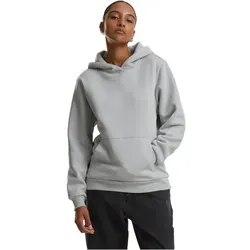 Urban Classics Ladies Fluffy Hoody Sweatshirt, lightasphalt, XL - Kapuzenpullover für Damen, aus 70% Baumwolle und 30% Polyester, bietet kuscheliges Tragegefühl und lässigen Loose Fit für entspannte Looks.