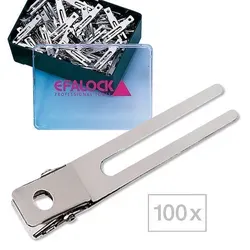 Efalock Qualitäts-Haarclips Pro Packung 100 Stück von EFALOCK