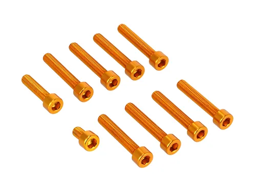 Schrauben & Muttern Gold von AKF