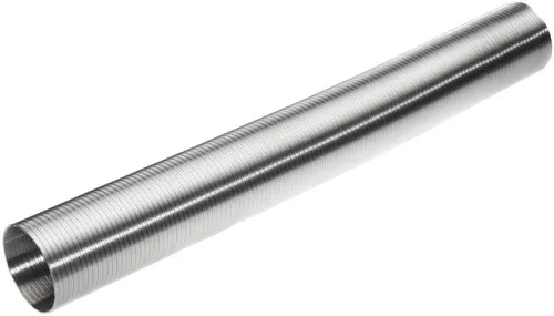 Miele flexibler Schlauch für Abluft, silberfarben - Dunstabzugshauben-Zubehör, aus robustem Aluminium für eine langlebige und flexible Installation