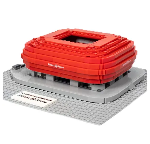 FC Bayern München Klemmbausteine Arena – Original Fanartikel - Erlebe die FC Bayern München Klemmbausteine Arena! Ideal für kleine Bau-Fans, fördert Kreativität und Teamgeist. Offizieller Fanartikel in Rot aus hochwertigem Kunststoff.