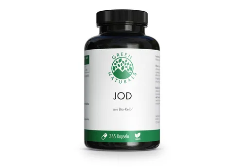 Green Naturals Jod aus Bio-Kelp 200 ug KAP, 166.0 g