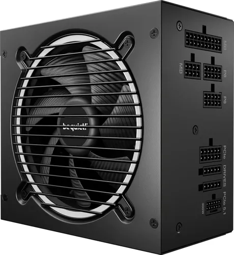 be quiet! PURE POWER 13 M 550W - Effizientes PC-Netzteil - 550 Watt Leistung, ATX 12V Version 3.1, 80 PLUS Gold, modulare Kabel für optimale Anpassung und einfache Installation.