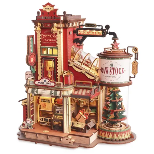 ROKR 3D-Puzzle Dream Gift Factory, 449 Puzzleteile